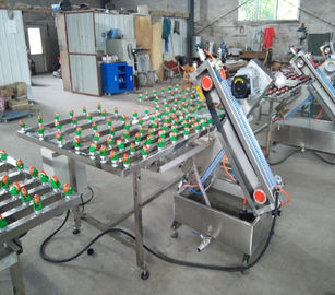 Chine Edger en verre de production d'acier inoxydable d'équipement de ceinture en verre de double pour le verre isolant fournisseur