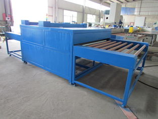 Chine Machines bleues de chauffage par verre creux de double vitrage de machine de presse de rouleau fournisseur