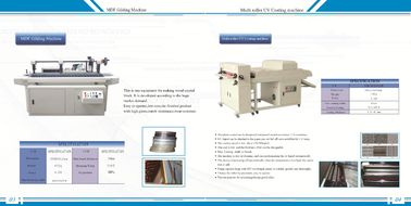 Chine 2 In1 machine de collage de papier semi-automatique, puissance de la machine de polonais de bord 2.5KW fournisseur