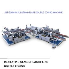 Chine Haute performance isolante de ligne droite de double machine en verre en verre d'Edger, machine en verre d'Edger de ligne droite double fournisseur