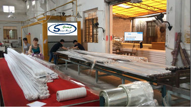 Chine Longueur en bois de la machine 6.5m de presse de la chaleur de sublimation de texture de profil en aluminium fournisseur