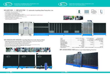 Chine Équipements isolants automatiques de double vitrage avec le système de contrôle de PLC fournisseur
