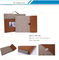 Couverture en cuir adaptée aux besoins du client d'album avec des couvertures d'album de la valise/unité centrale fournisseur