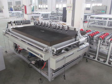 Chine Haute machine de taille du verre de vitesse de coupe avec casser la fonction, rouleau automatique en verre de mosaïque cassant la machine fournisseur