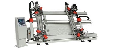 Chine Gain de machine de rabattement de coin en aluminium vertical de quatre points de commande numérique par ordinateur de Cnc - fabrication de profil de porte fournisseur