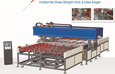 4 horizontaux machine en verre latérale de la bordure complètement automatique, machine de couture en verre automatique, machine de couture en verre horizontale fournisseur