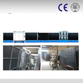 Chaîne de production en verre isolante verticale d'acier inoxydable, machine en verre isolante complètement automatique, ligne automatique de DGU fournisseur